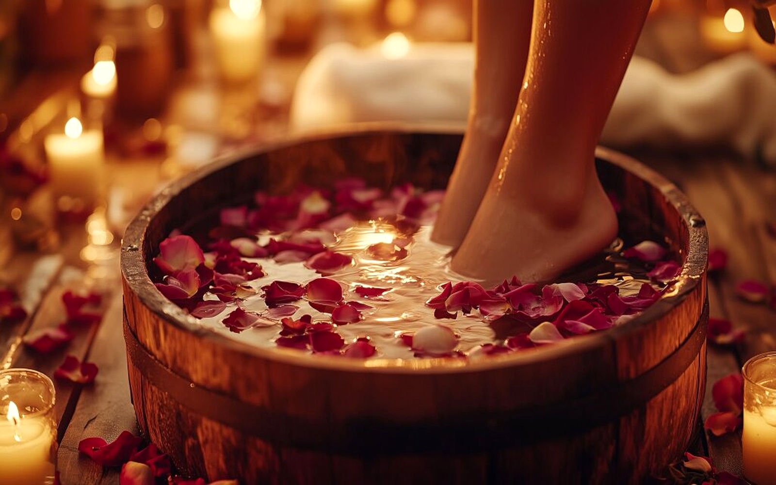 Intensiv Fußmassage inkl. Fußbad